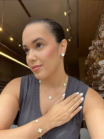 Bracelete Alhambra Off White