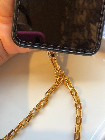 Corrente de Celular Elos Inversos