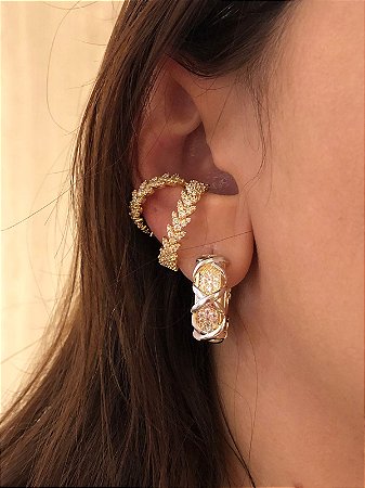 Argola Entrelaçada G