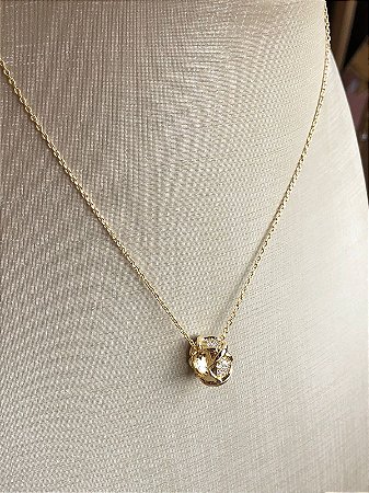 Colar Entrelaçado Semi