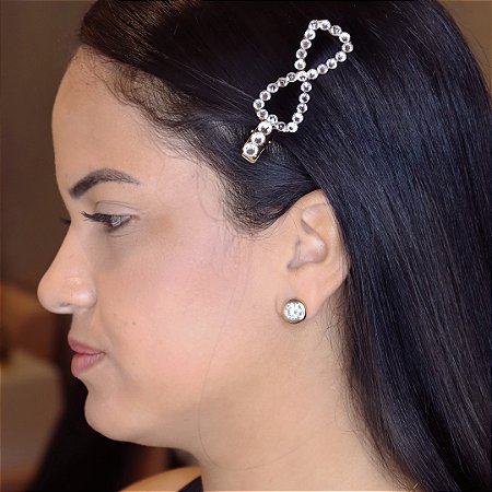 Broche de Cabelo Laço Furta-cor