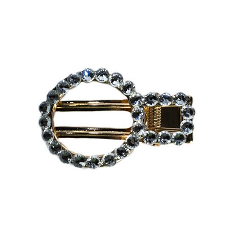 Broche para Cabelo Círculo Cristal