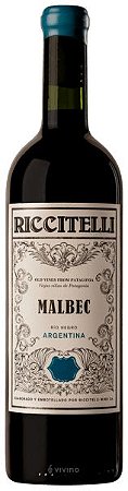 RICCITELLI OLD VINES FROM PATAGONIA - MALBEC 2017