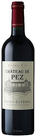 CHATEAU DE PEZ - SAINT-ESTÈPHE 2012