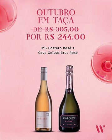 KIT - OUTUBRO EM TAÇA