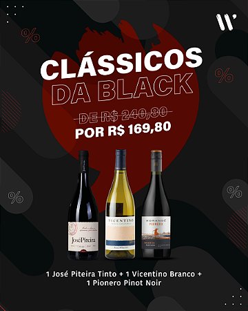 COMBO DE BLACK FRIDAY - CLÁSSICOS DA BLACK