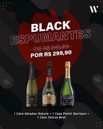 COMBO DE BLACK FRIDAY - BLACK ESPUMANTES
