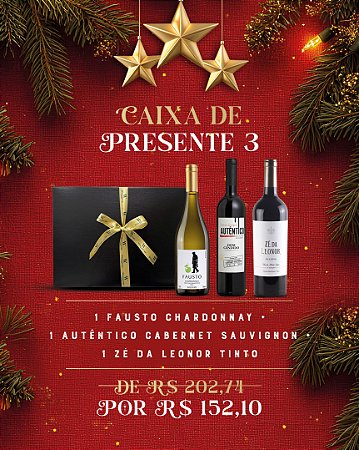 KIT CAIXA DE PRESENTE 3