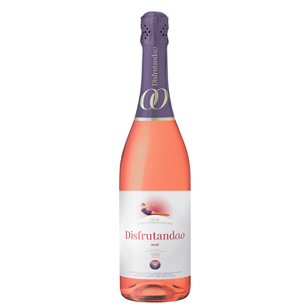 DISFRUTAND0,0 ROSÉ ESPUMANTE