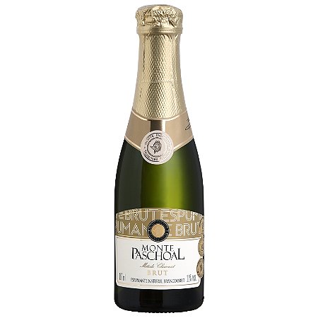 ESPUMANTE MONTE PASCHOAL BRUT BRANCO 187ML