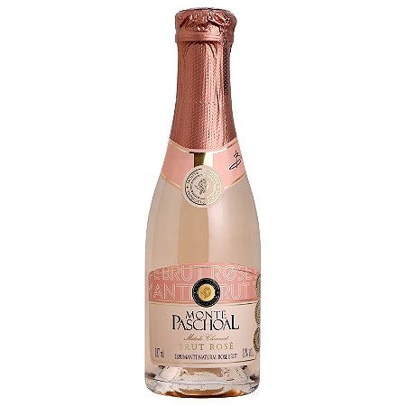 ESPUMANTE MONTE PASCHOAL BRUT ROSÉ 187ML