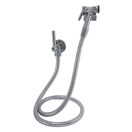 Ducha Higiênica Toda Metal Premium Durável e Elegante Higiene Íntima Banheiro