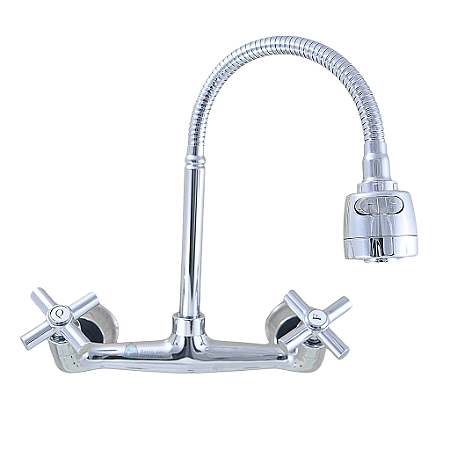 Torneira Misturador Gourmet Cozinha Parede C-64 1/4v.
