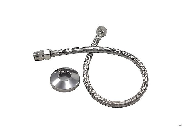 Engate Trançado inox 40 Cm