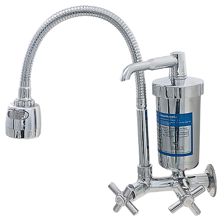 Torneira Gourmet de Parede com Filtro Cromada C34