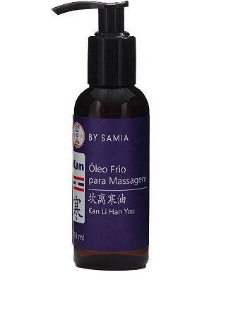 ÓLEO FRIO PARA MASSAGEM - BY SAMIA