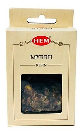 INCENSO EM RESINA NATURAL MIRRA 30G