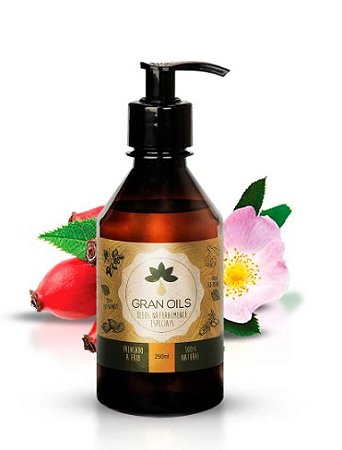 ÓLEO VEGETAL DE ROSA MOSQUETA 250 ML - GRAN O'ILS