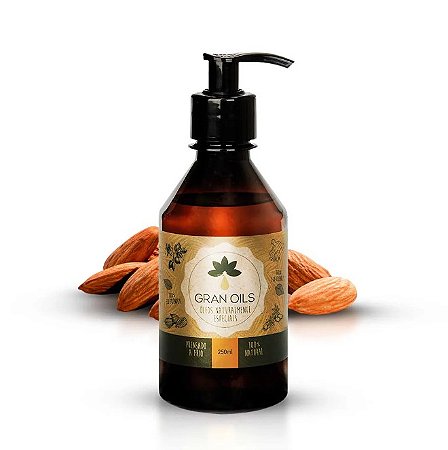 ÓLEO VEGETAL DE AMENDOAS DOCE 250 ML - GRAN O'ILS