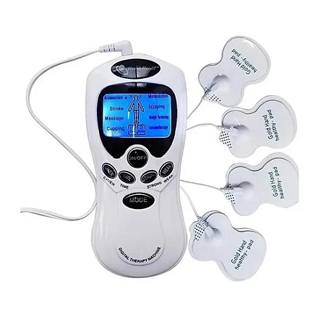 Aparelho Eletroestimulador Fisioterapia E Acupuntura 4 Eletrodos
