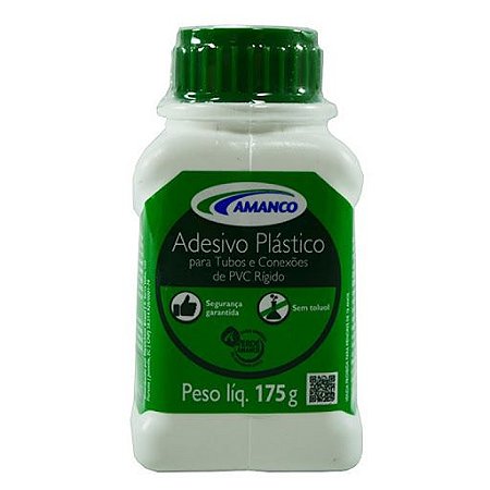 Cola Para Pvc C/Pincel 175Gr Amanco