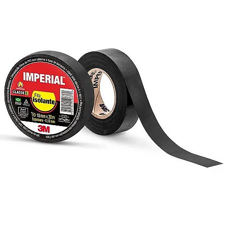 Fita Isolante 20Mt 18Mm Imperial 3M