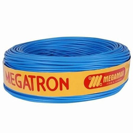 Cabo Flexível 2,5Mm Rolo 100Mt Azul Megatron