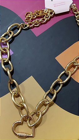 CORRENTE COM CORAÇÃO