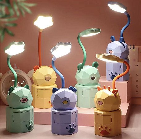 LUMINARIA ANIMAL COM GAVETA