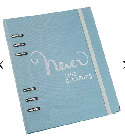 PLANNER ARGOLADO A5 14X21 COTTON AZUL