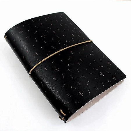 CAPA P PLANNER BLACK DANDELION P/4 BLOCOS