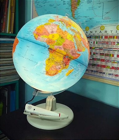 GLOBO INTERATIVO POLITICO 30CM