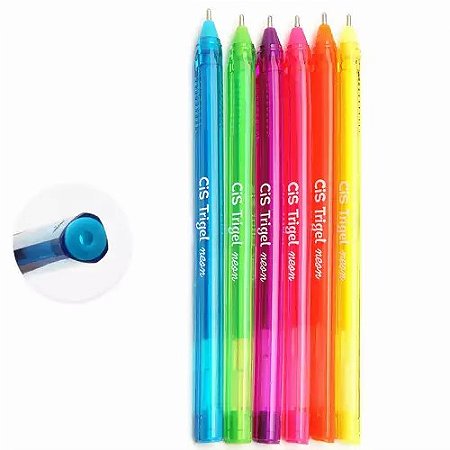 CIS TRIGEL CAN GEL 1,0MM FASHION COM 10 UN