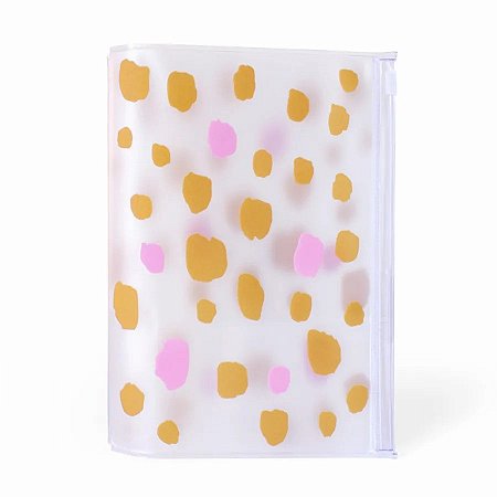 PASTA PLASTICA COM ZIPER DAISY LETTER