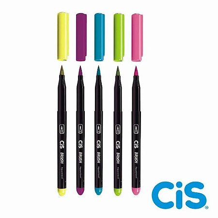 MARCADOR ARTISTICO BRUSH NEON 6PCS