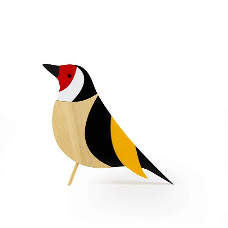 ESCULTURA DE MADEIRA PASSARO BIRO BIRO