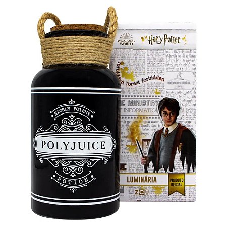 LUMINARIA POTE LED HARRY POTTER POCAO POLYJUICE