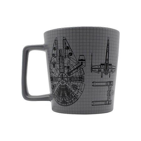CANECA BUCK NAVES STAR WARS 400ML