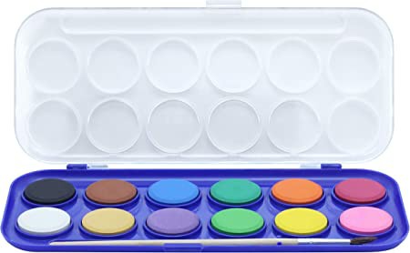 ESTOJO AQUARELA C12 CORES