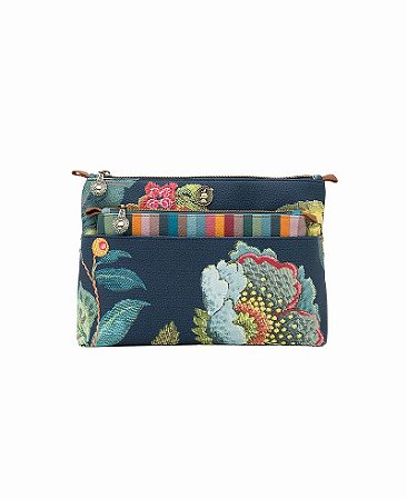 NECESSAIRE POPPY STICH 2UN AZUL ESCURO