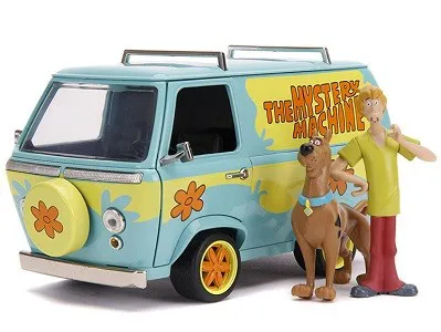 VAN MYSTERY MACHINE SCOOBY DOO COM BONECO