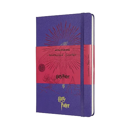 CADERNO MOLESKINE  HARRY POTTER LIVRO 5 PAUTADO
