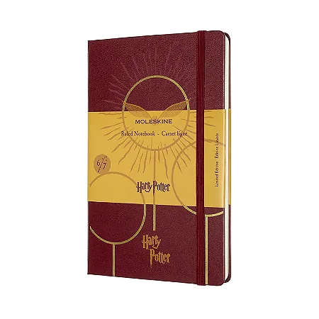 CADERNO MOLESKINE HARRY POTTER LIVRO 6 PAUTADO