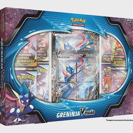 CARTAS POKEMON BOX GRENINJA V UNIAO