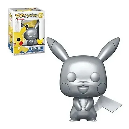 POP FUNKO 353 PIKACHU SILVER POKEMON