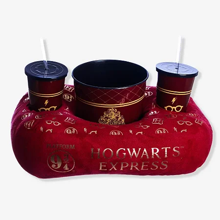KIT ALMOFADA PIPOCA FIBRA SUEDE PLATFORM 9 3/4