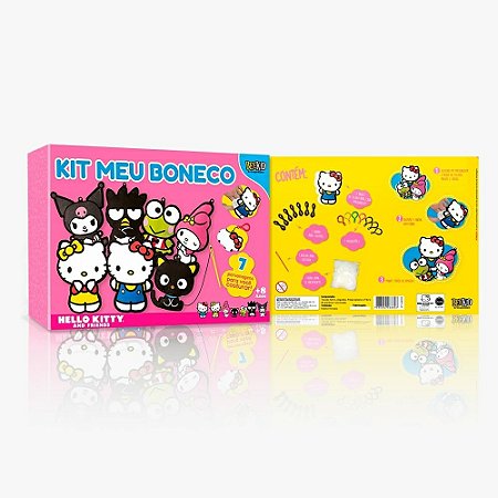 KIT MEU BONECO HELLO KITTY