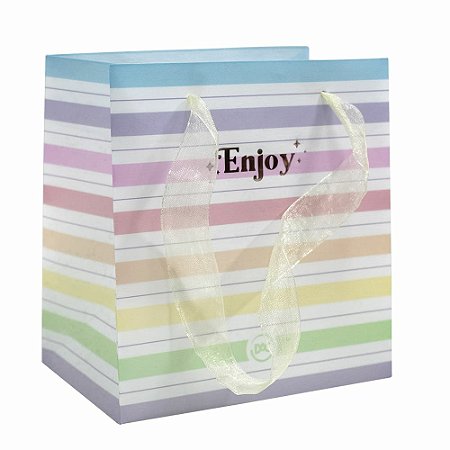 SACOLA ENJOY PEQUENA 130MM X 88MM X 140MM