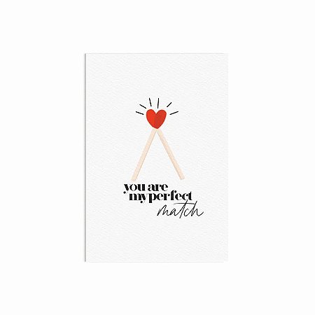 CARTAO PERFECT MATCH CORACAO