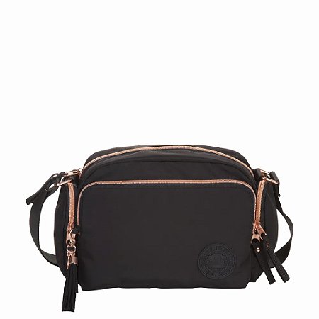 BOLSA TRANSVERSAL PAUL FRANK GLAM PRETA